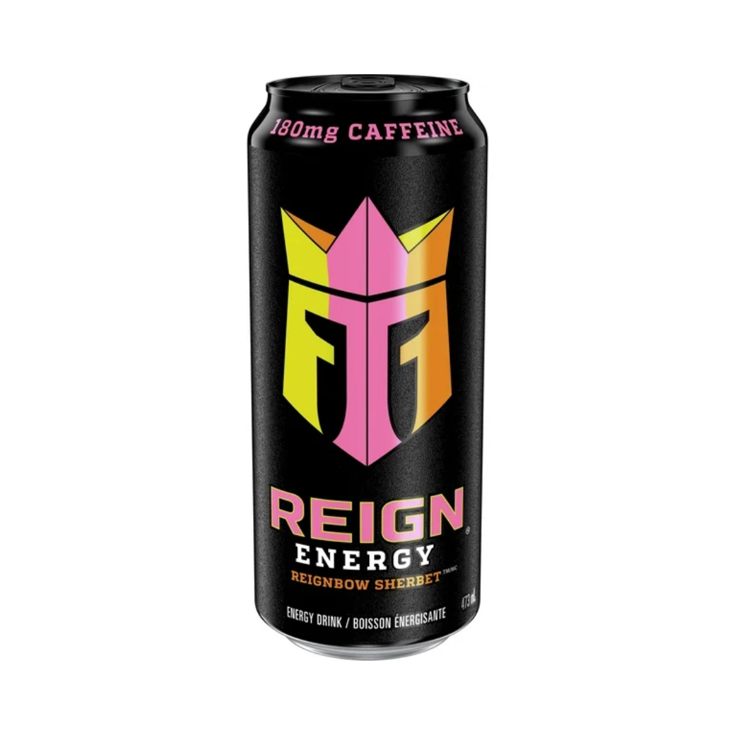 REIGN ENERGY DRINK - REIGNBOW SHERBET 473ML