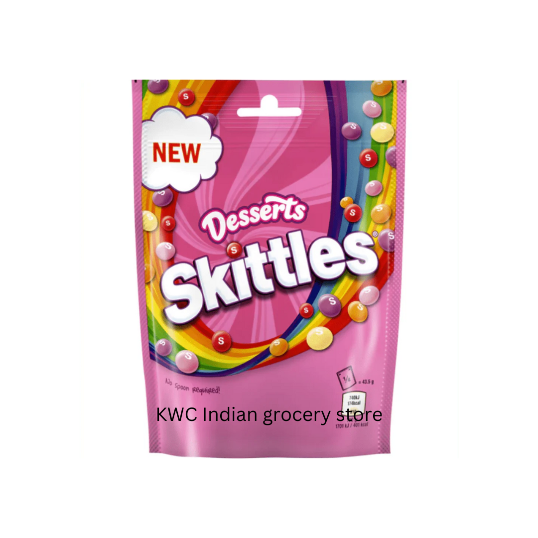 Skittles packet Desserts 100g