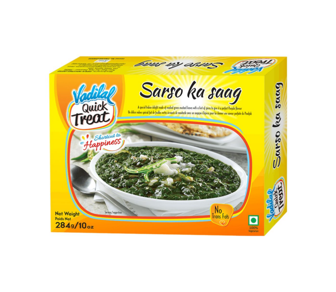VADILAL SARSO KA SAAG  284G