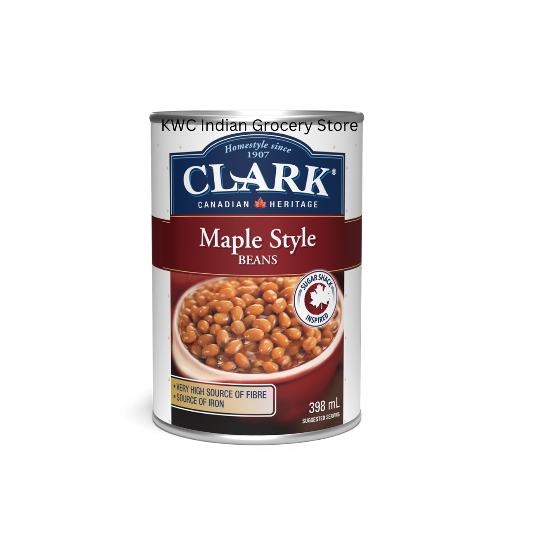 CLARK MAPLE STYLE BEANS 398ML