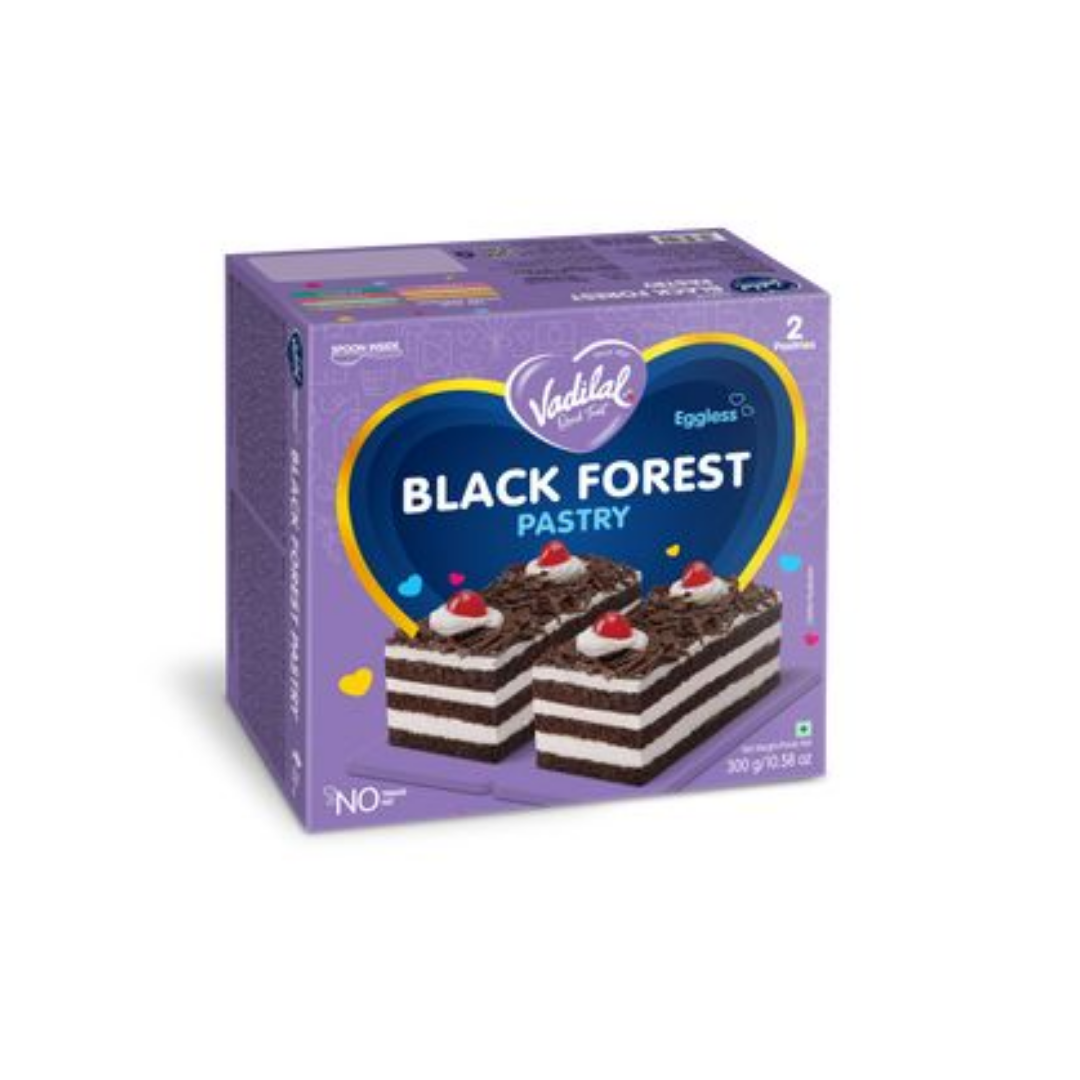 VADILAL BLACK FOREST PASTRY 300GM