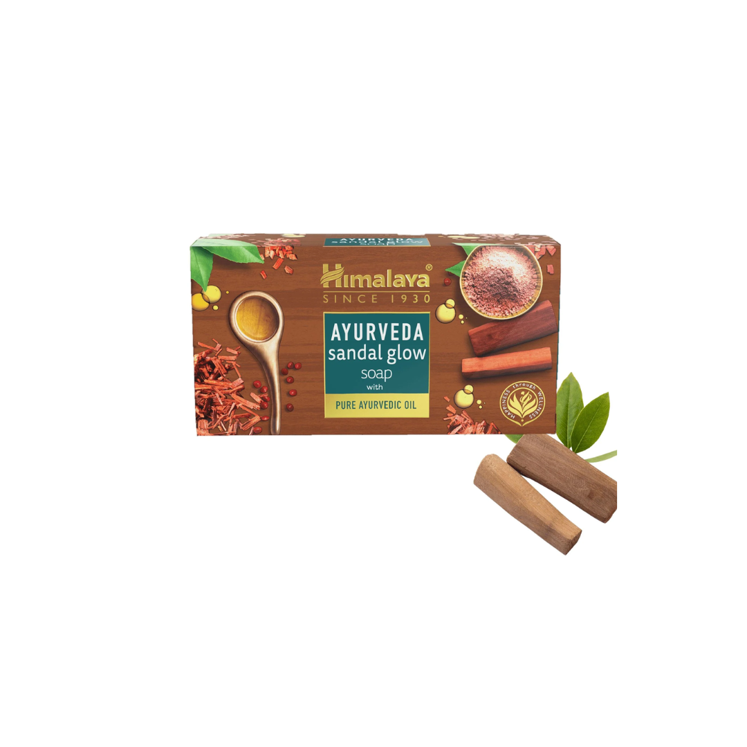 HIMALAYA AYURVEDA SANDAL GLOW SOAP 125G