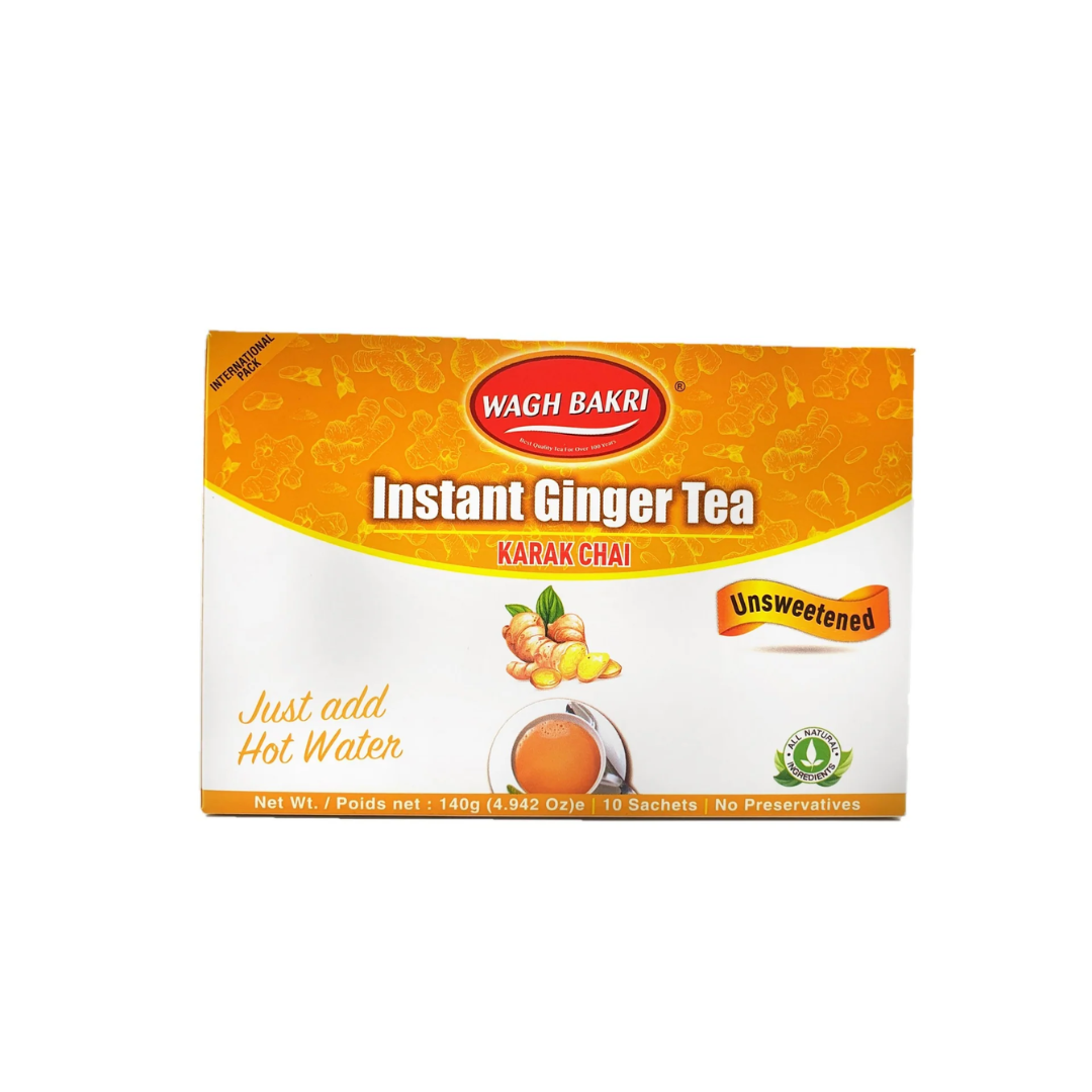 TEA WB INSTANT GINGER UNSWEETENED, 140g