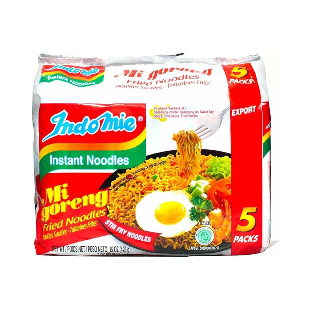 INDOMIE- MI GORENG -INSTANT NOODL 5 PACK