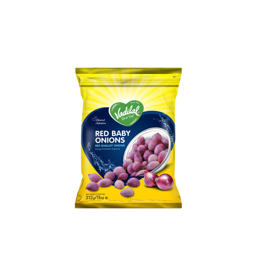 VADILAL FROZEN RED BABY ONIONS 312G