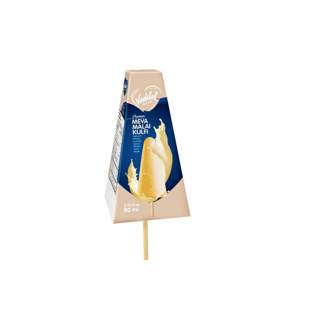 VADILAL CONICAL KULFI MEVA MALAI 80ML