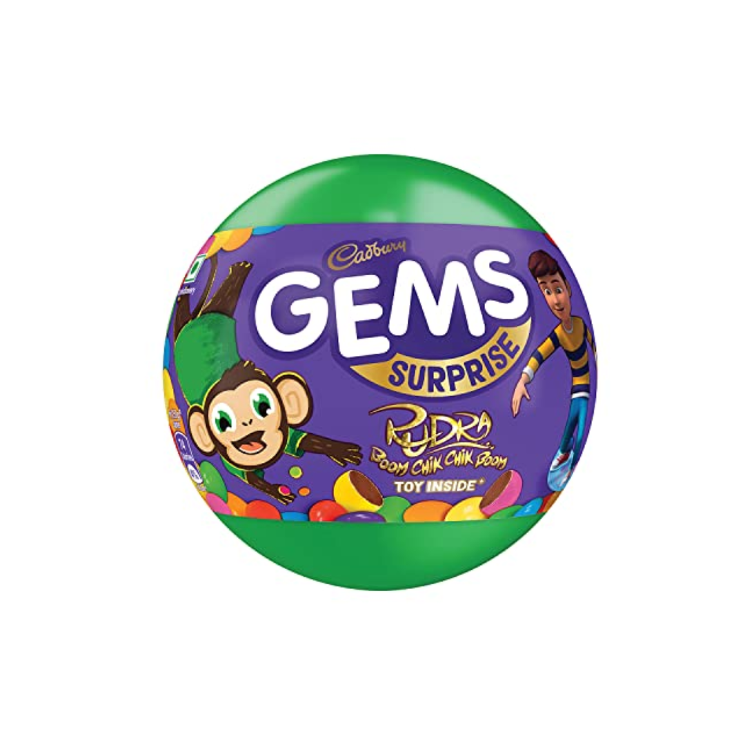 CADBURY GEMS SURPRISE 15.8G