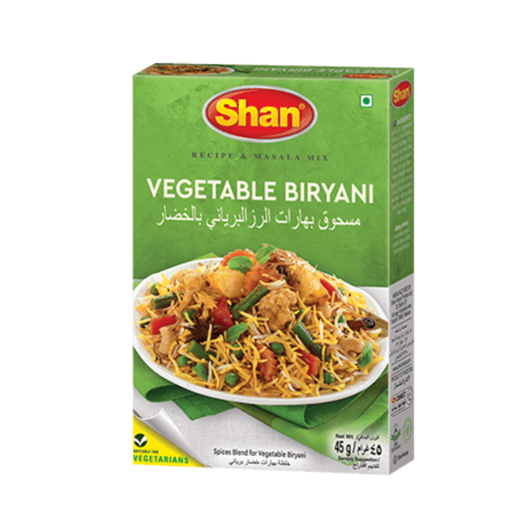 SHAN NI BIRYANI VEGETABLE, 45g
