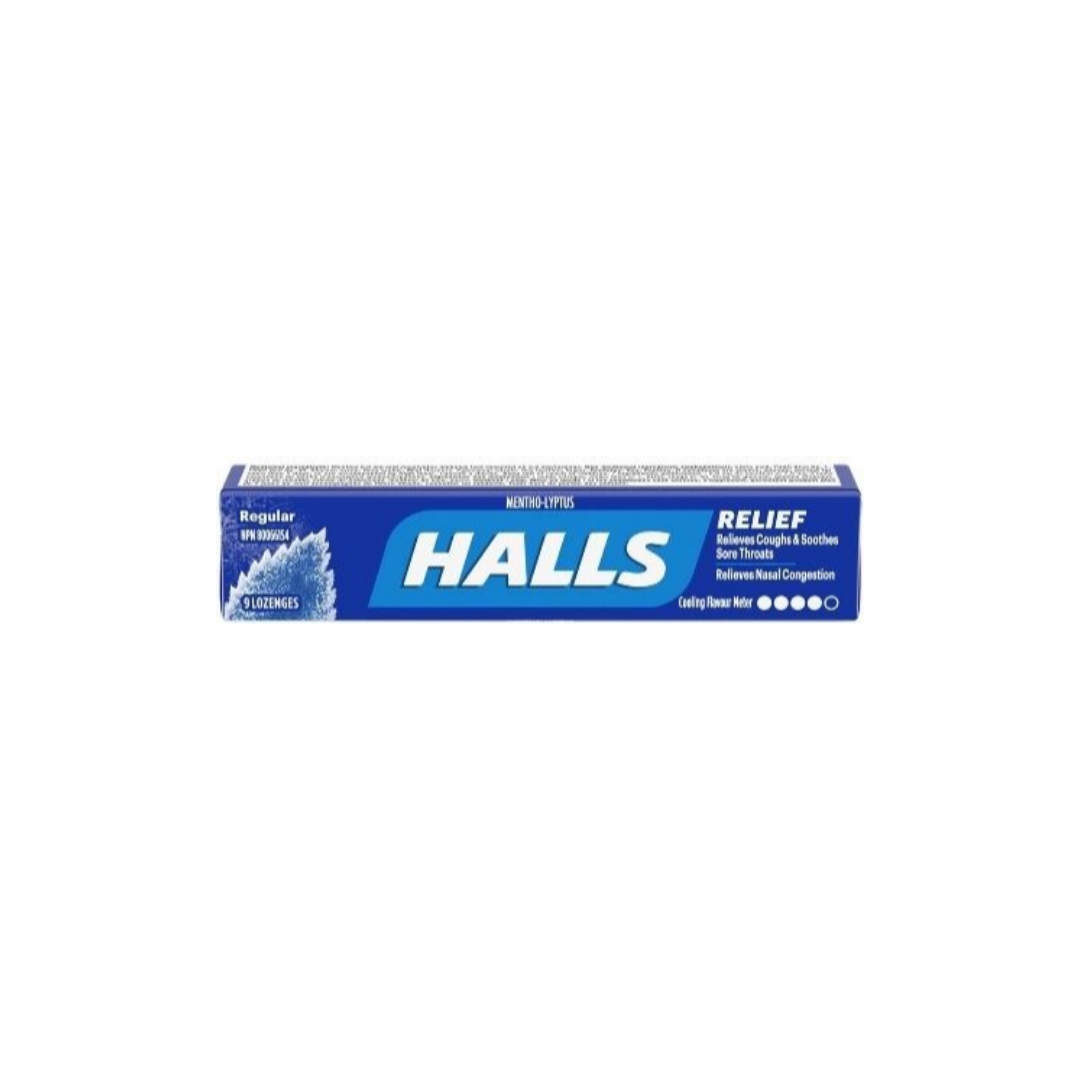 Halls Mentho Lyptus Regular