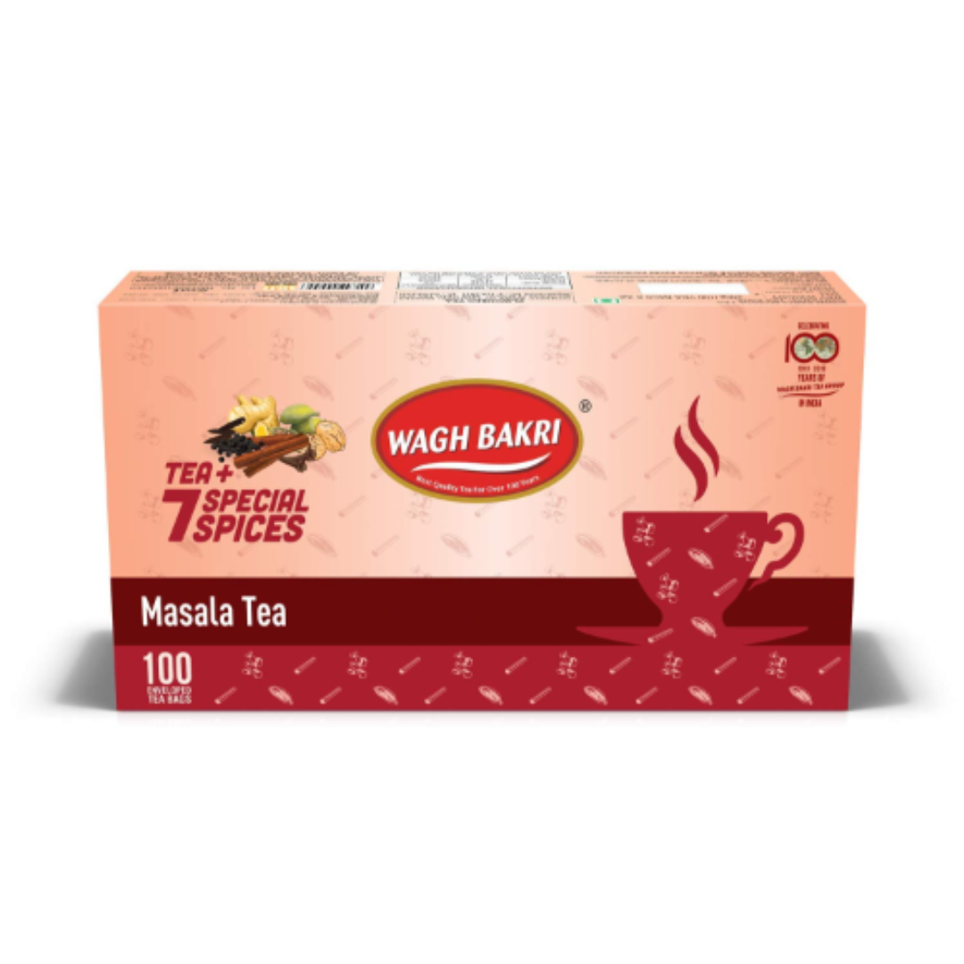 WAGHBAKRI 7 SPICES MASALA 100 TEA BAGS 200G