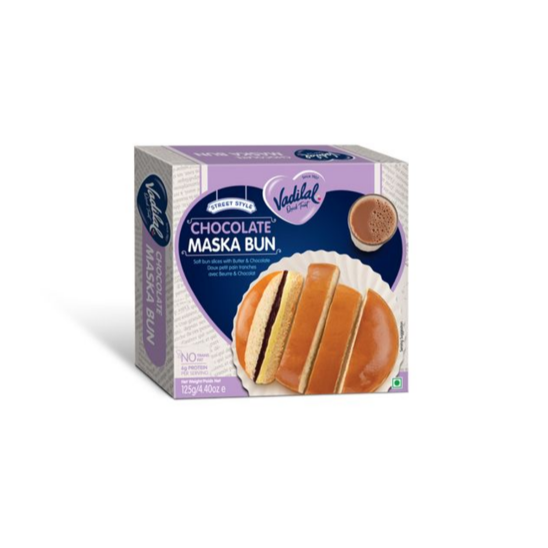 VADILAL CHOCOLATE MASKA BUN 125G