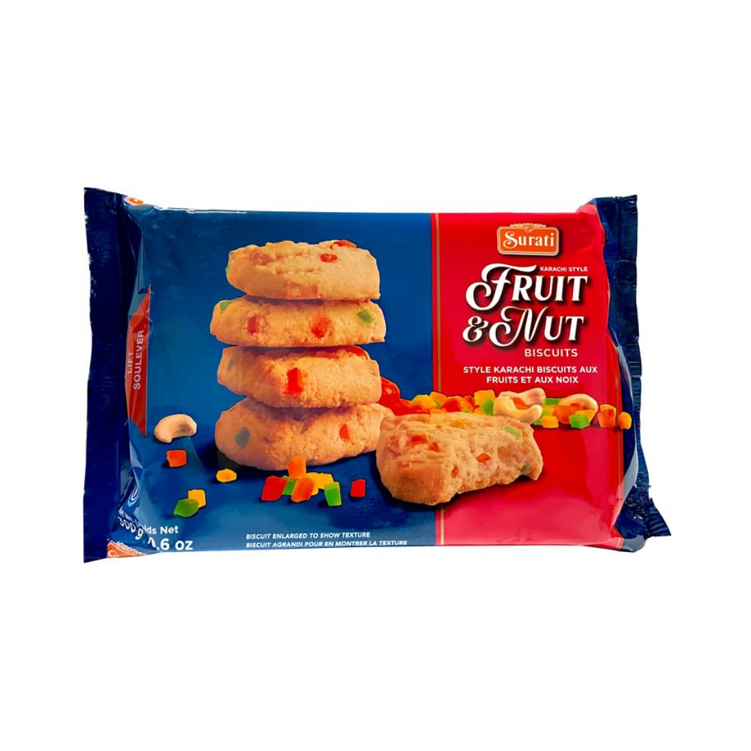 Surati Fruit & Nut Biscuits - 300g