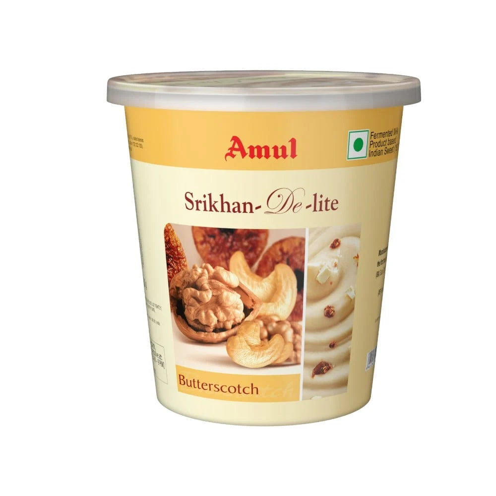 AMUL BUTTERSCOTCH SHRIKHAND 500GM