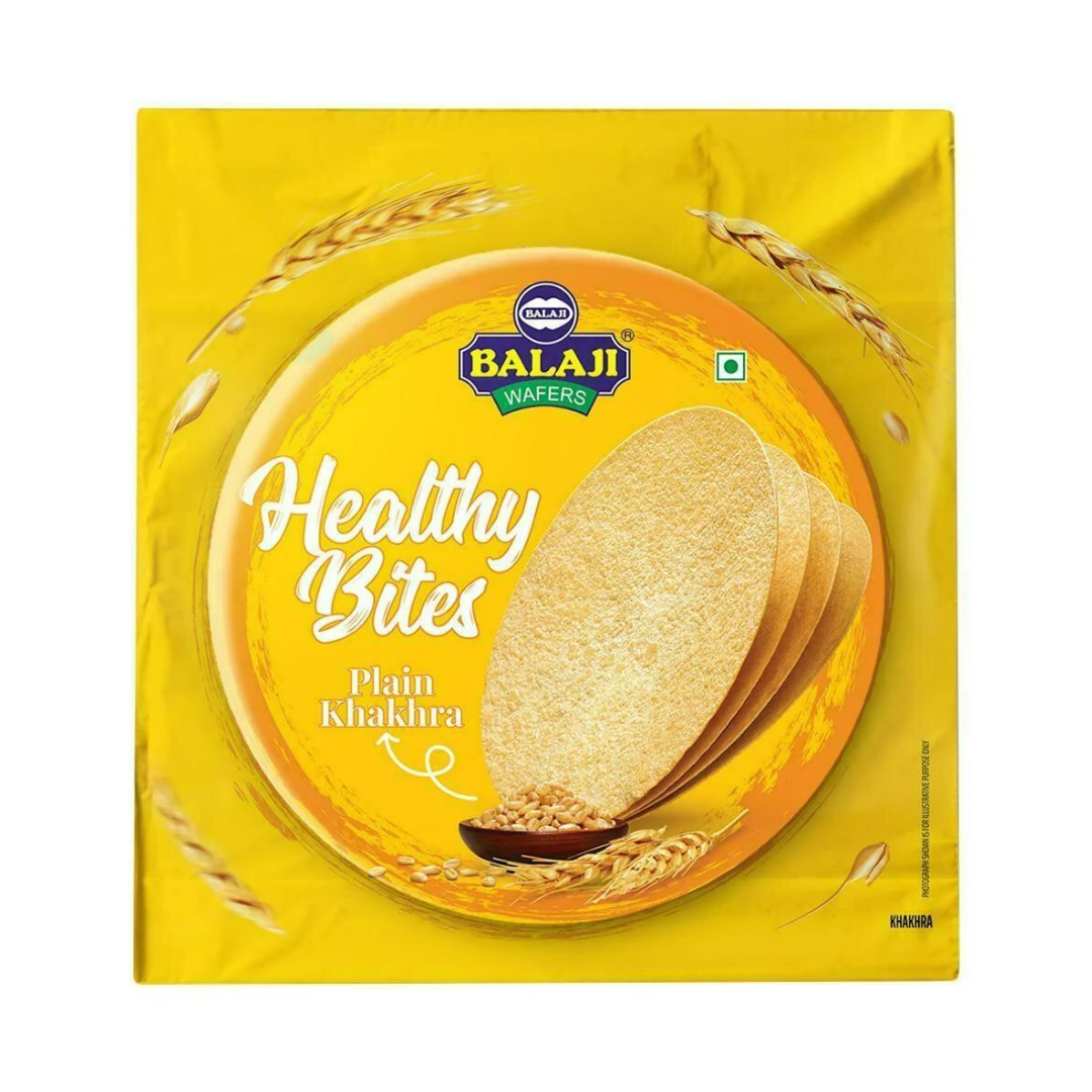 Balaji Healthy Bites Plain Khakhra - 200 g