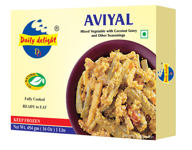 DAILY DELIGHT AVIAL MIX VEG WITH COCONUT GRAVY 350G