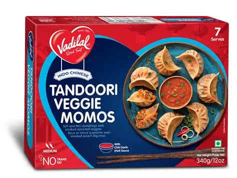 VADILAL TANDOORI VEGGIE MOMOS 340GM