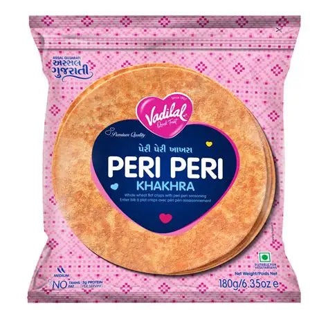 VADILAL PERI PERI KHAKHRA 180GM