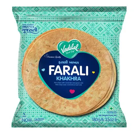 VADILAL FARALI KHAKHRA 180GM