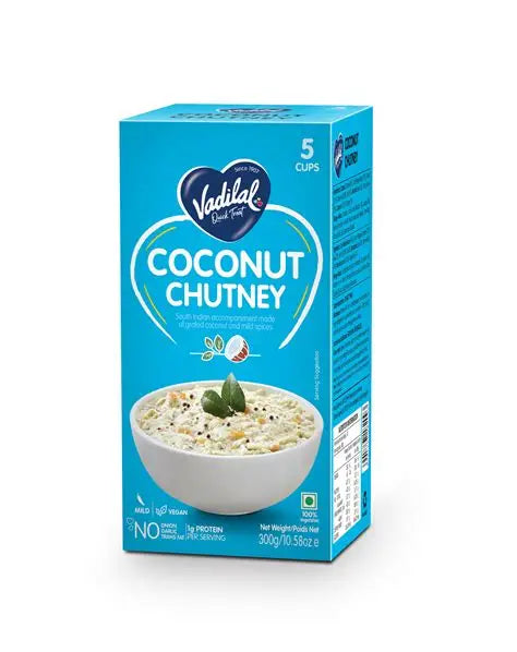 VADILAL COCONUT CHUTNEY - 5 CUPS 300GM