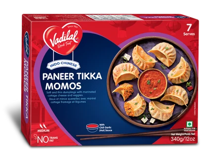 VADILAL PANEER TIKKA MOMOS 340GM