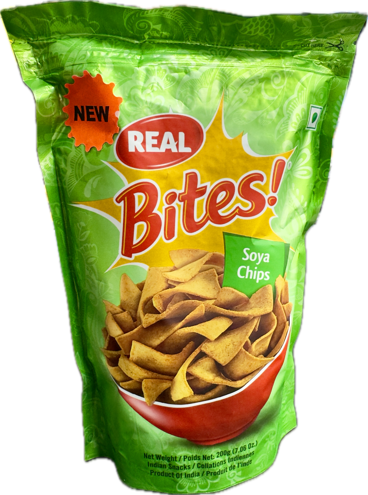 REAL SOYA CHIPS 200GM