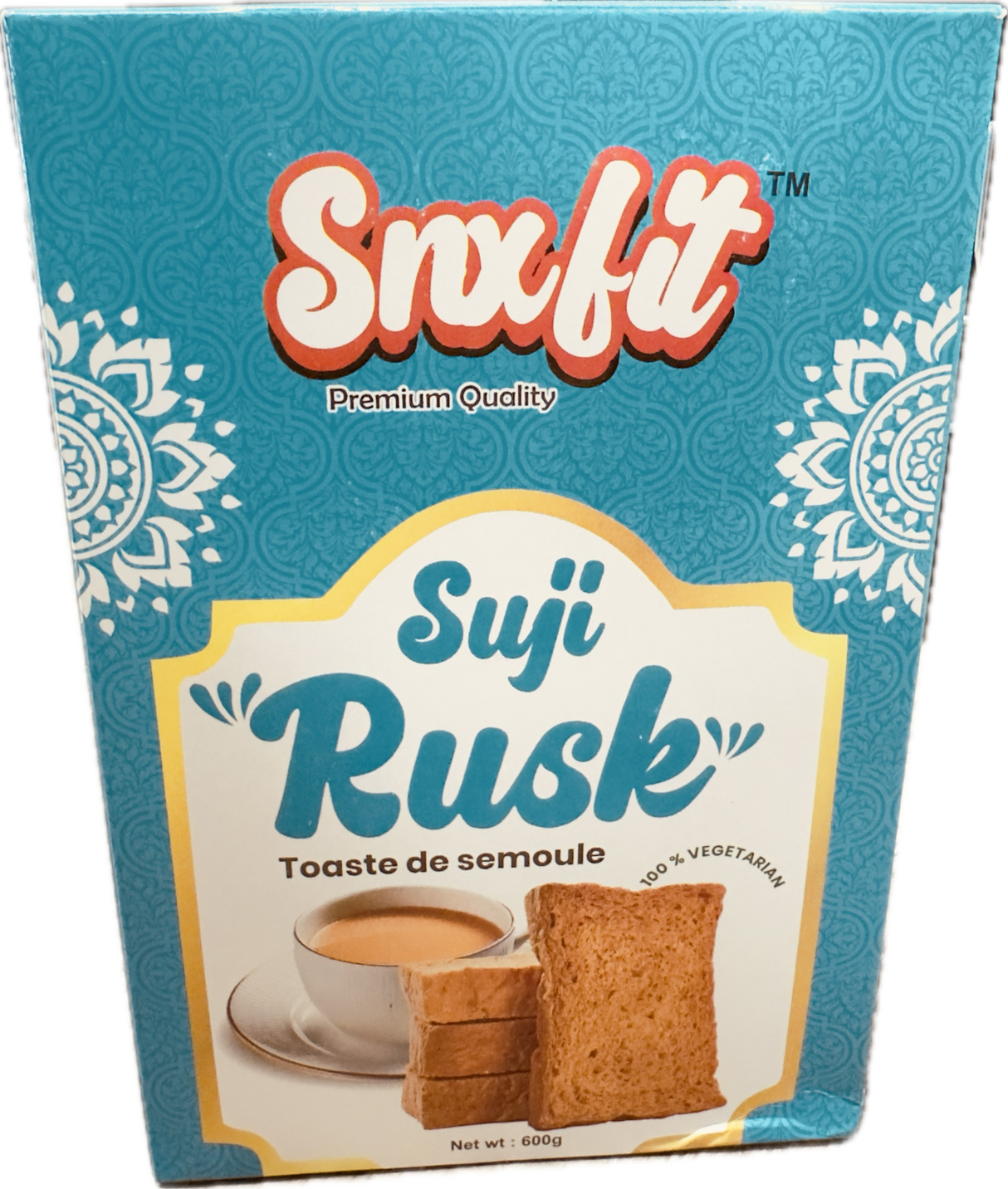 Snxfit Sooji Rusk 600gm