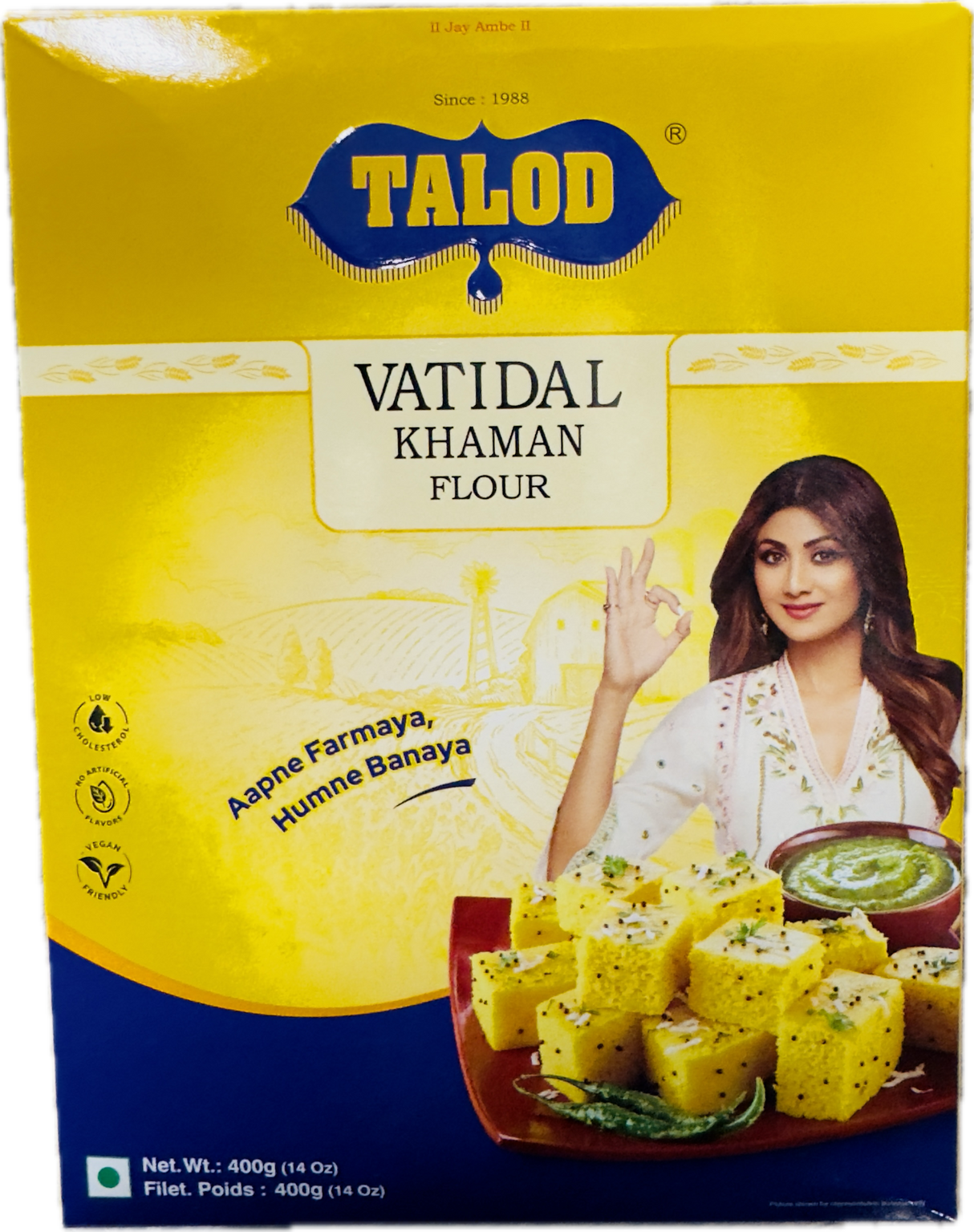 TALOD VATIDAL KHAMAN FLOUR 400G