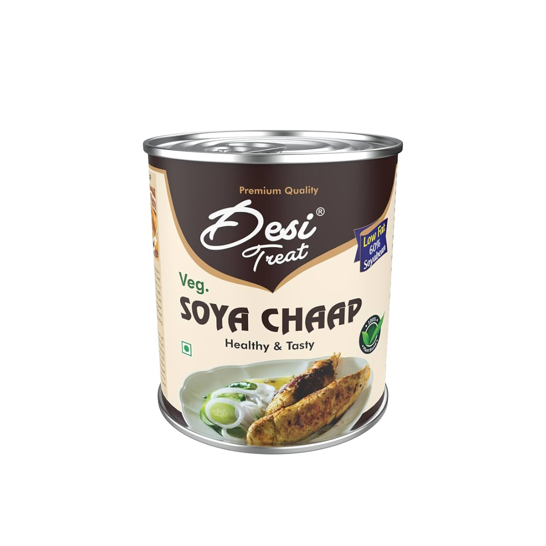 Desi Treat Soya Chaap - 800g