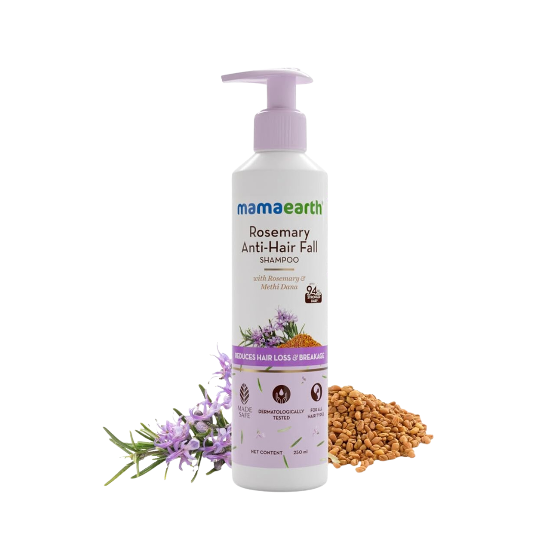 MAMA EARTH ROSEMARY ANTI HAIR FALL HAMPOO - 250 ML