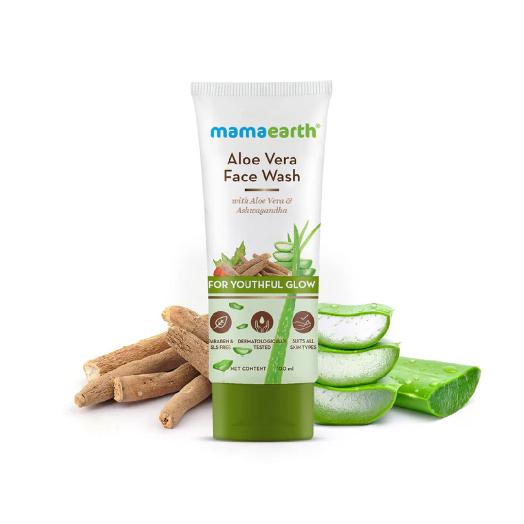MAMA EARTH ALOVERA FACE WASH -100 ML