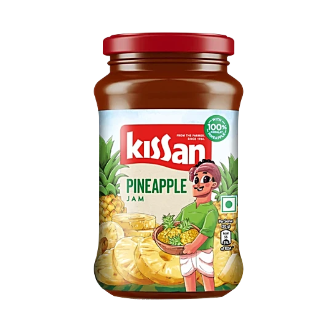 KISSAN PINEAPPLE JAM 500G