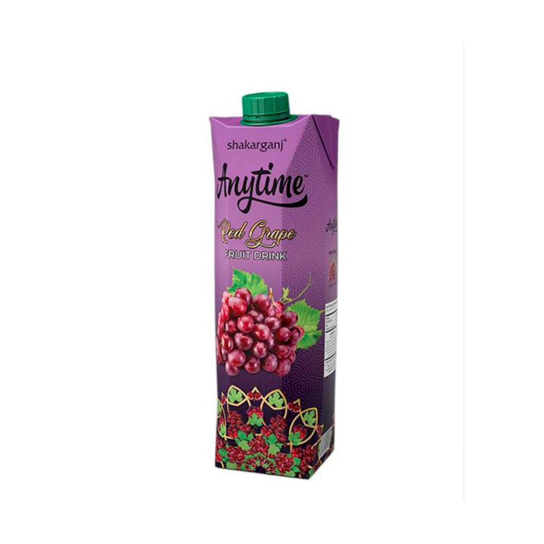 ANYTIME RED GRAPE JUICE 1LT
