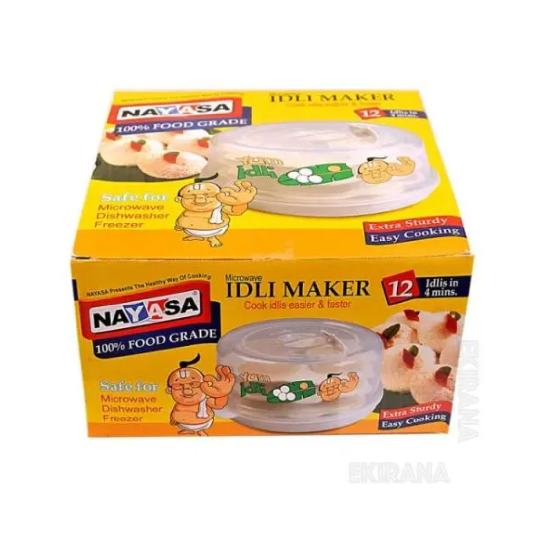 NAYASA PLASTIC MICROWAVE IDLI MAKER