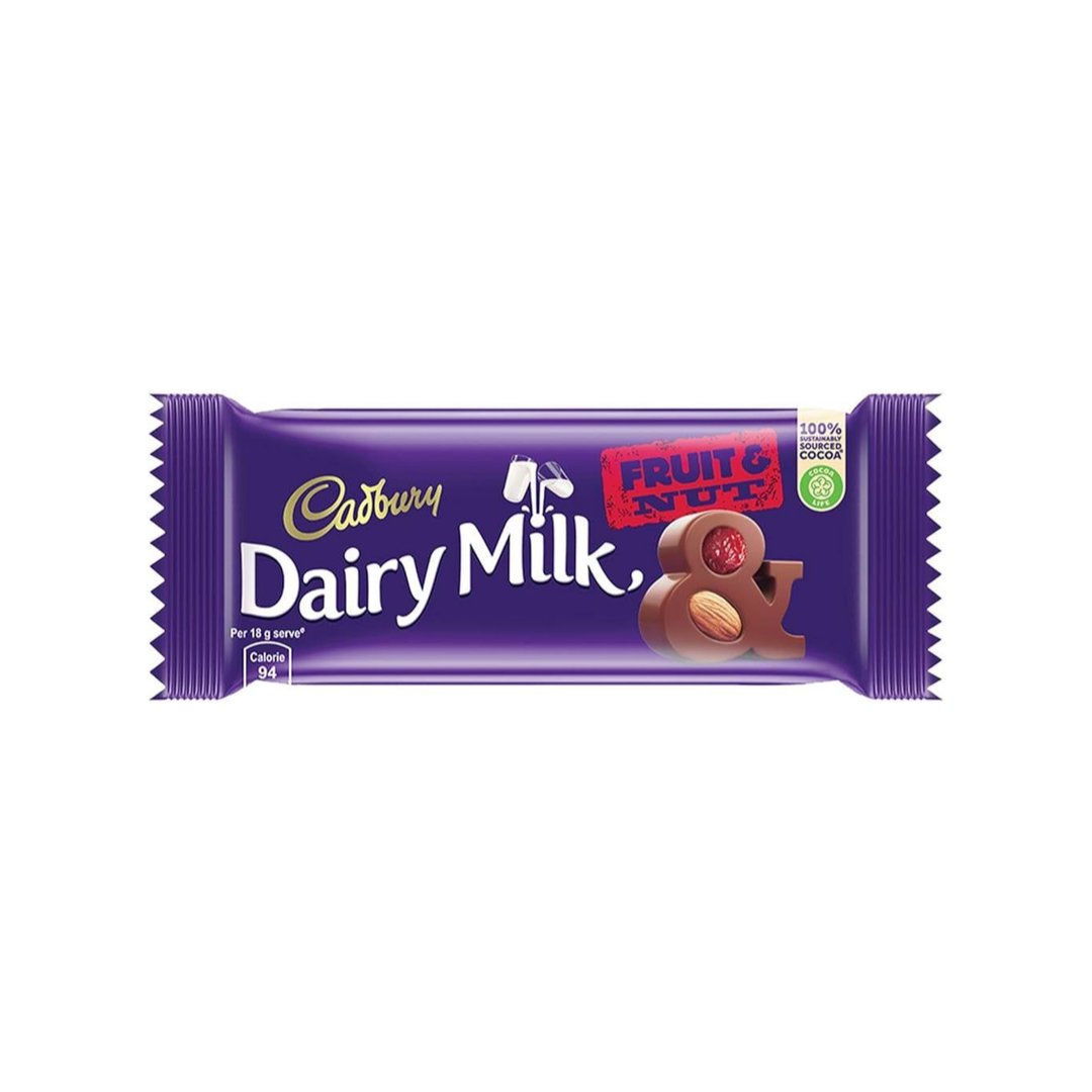 CADBURY DAIRY MILK FRUIT & NUT 36G