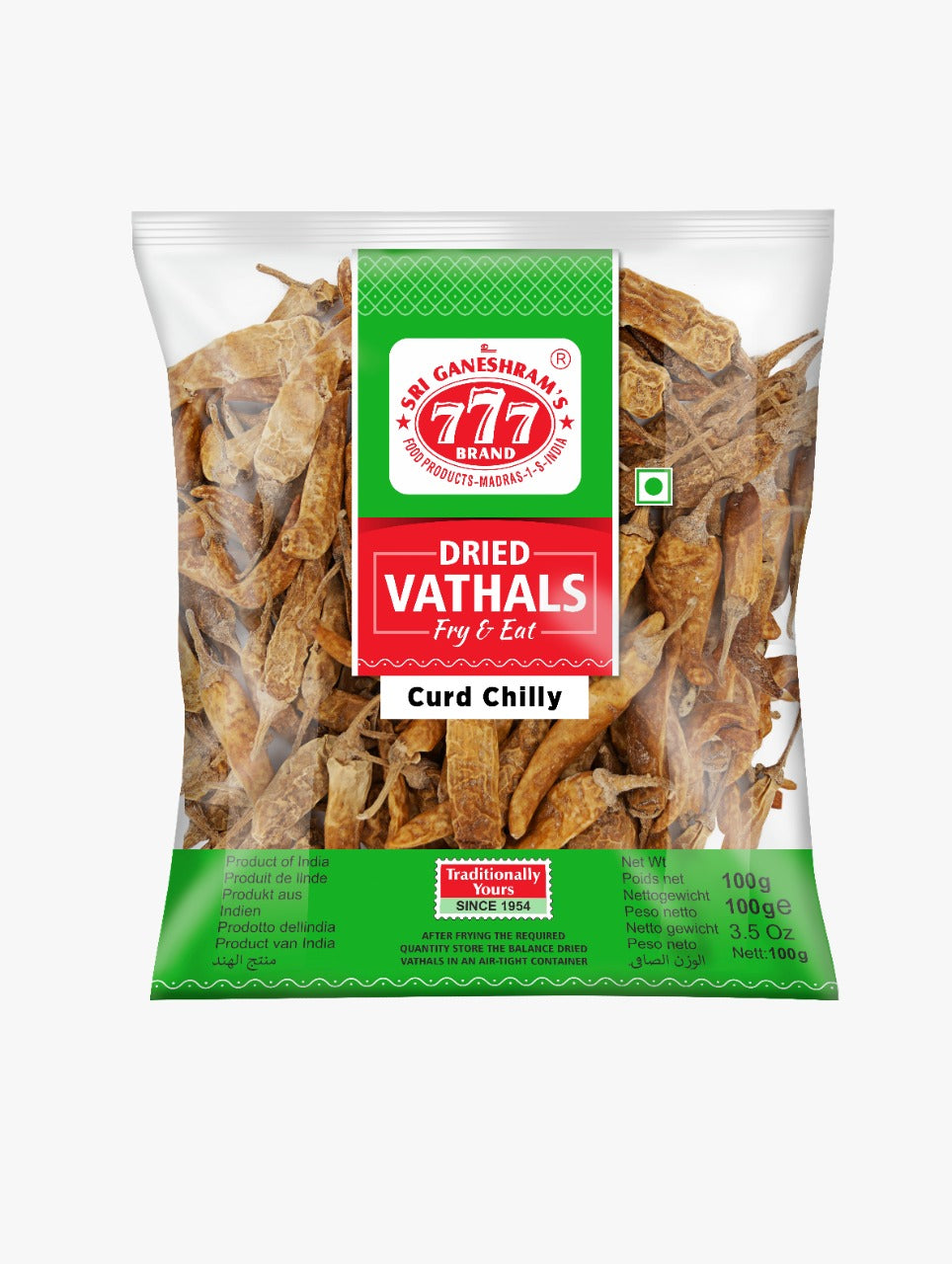 777 DRIED VATHALS