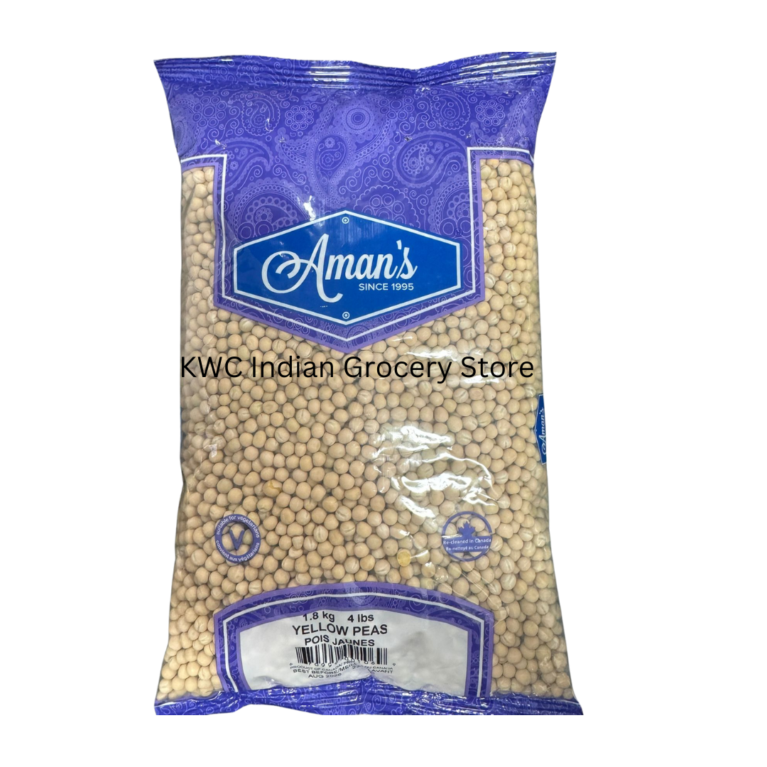 Aman's Yellow peas 4 LB