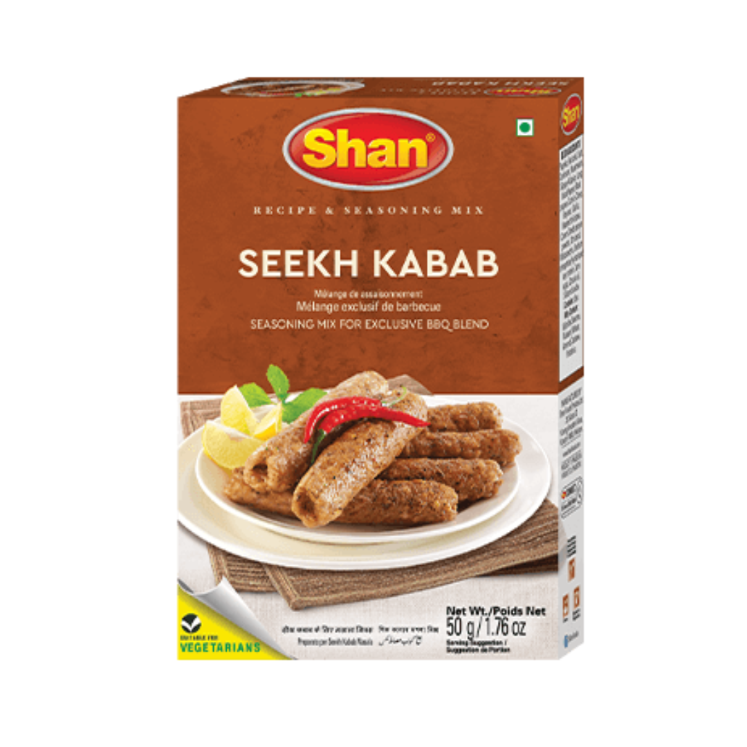 SHAN SEEKH KABAB PREMIUM, 50g