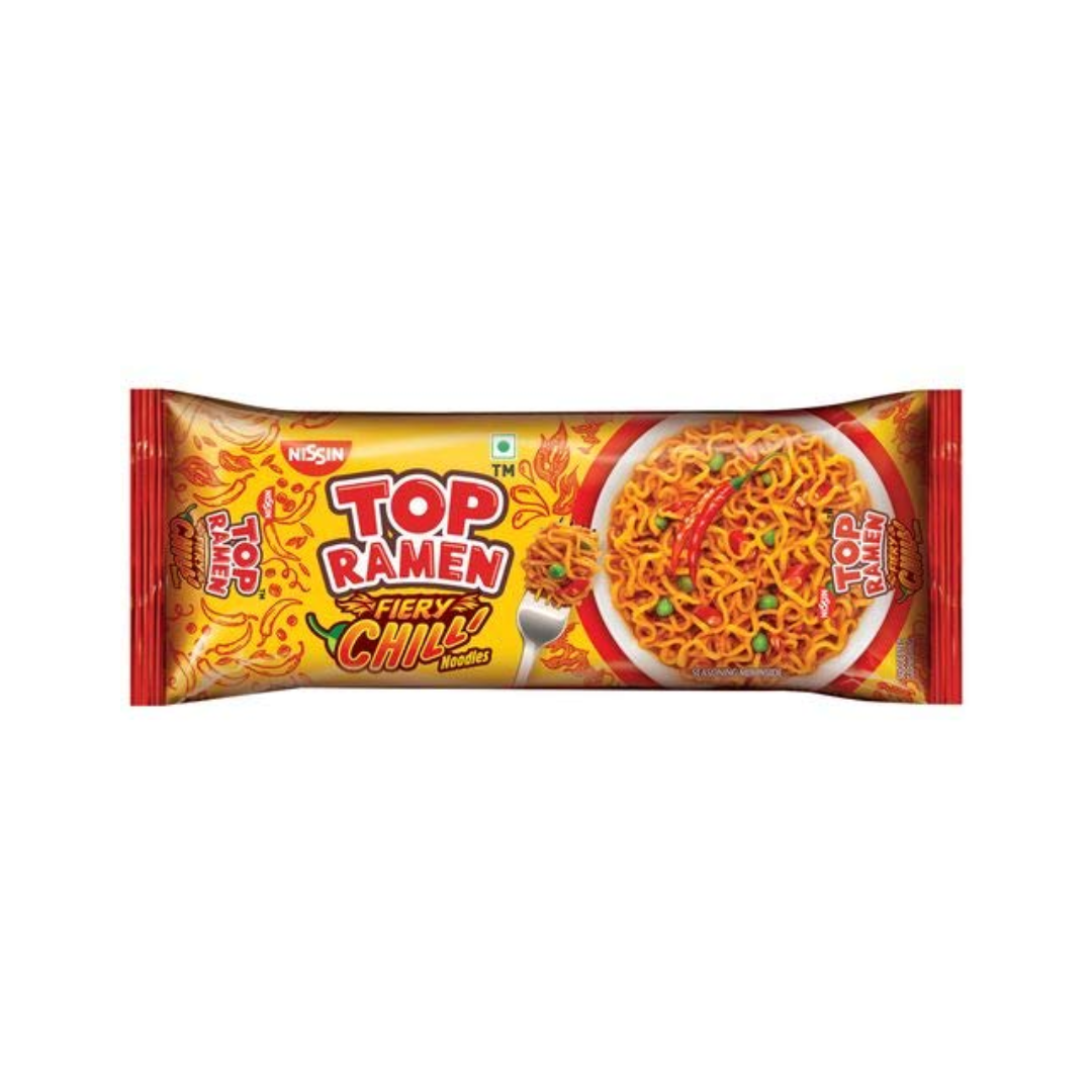 TOP RAMEN FIERY CHILLY NOODLES 240G