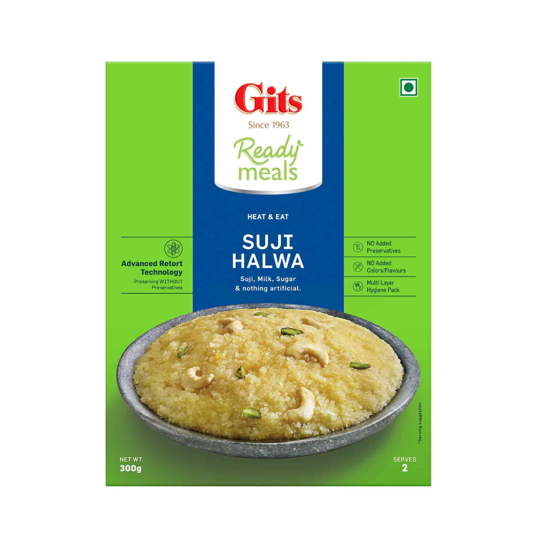 Gits sooji halwa