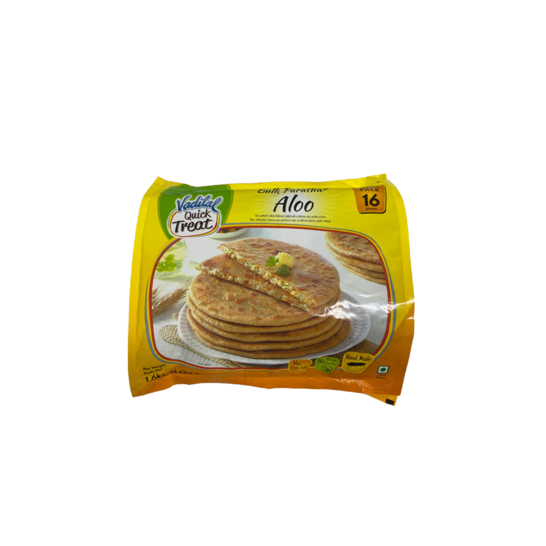 VADILAL BULK ALOO PARATHA 16PCS 1.6KG
