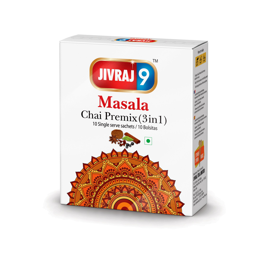 JIVRAJ MASALA TEA Premix (3 IN 1) 240G