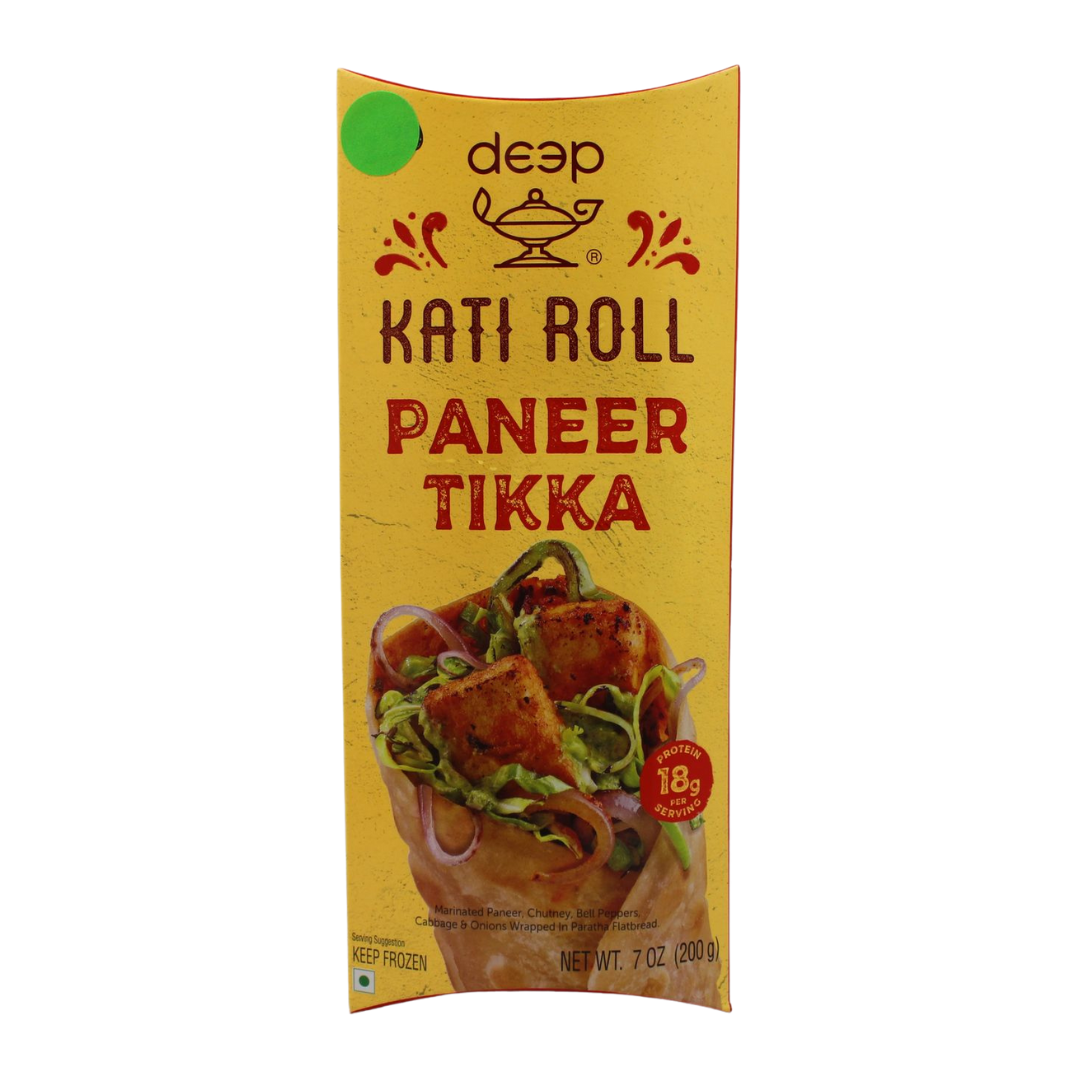 Deep Kathi Roll Paneer Tikka7oz