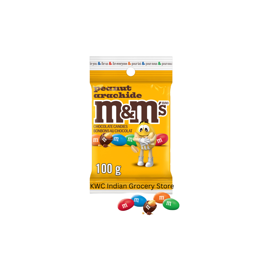 M&M PEANUT ARACHIDE 100GM