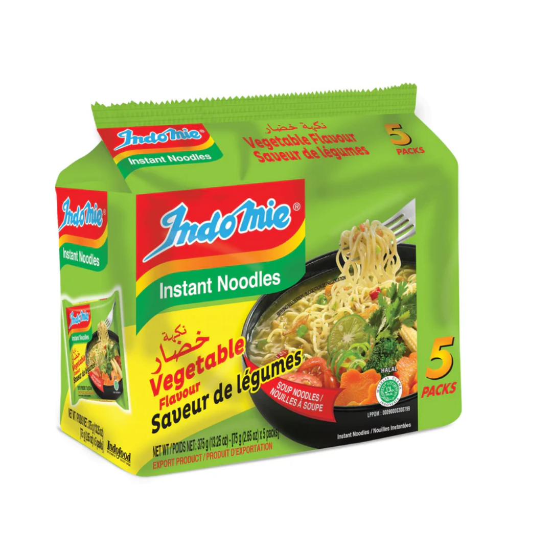 INDOMIE- MI INSTANT NOODLE VEGGIE 5 PACK