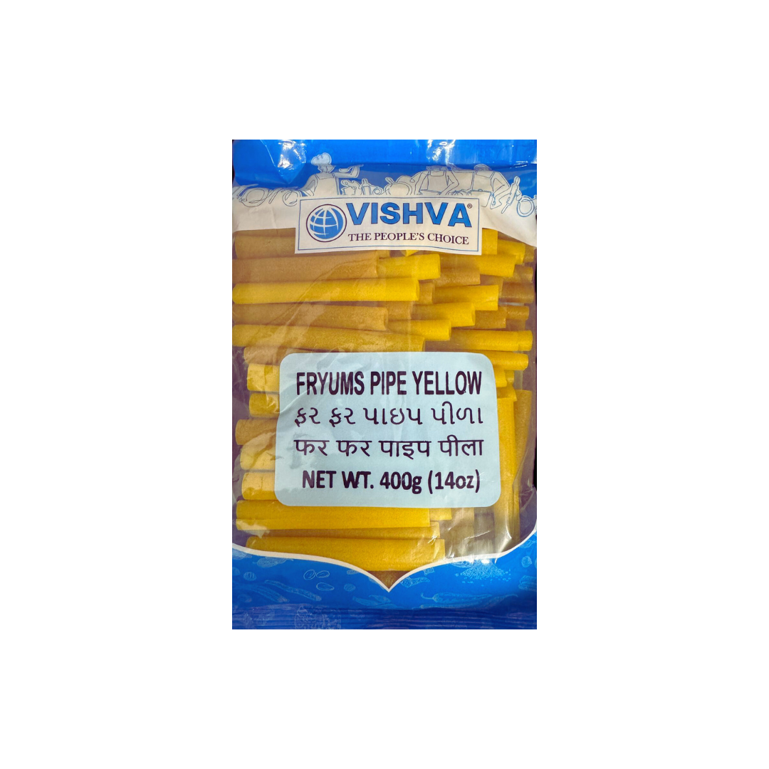 VISHVA FRYUMS YELLOW PIPE 400G