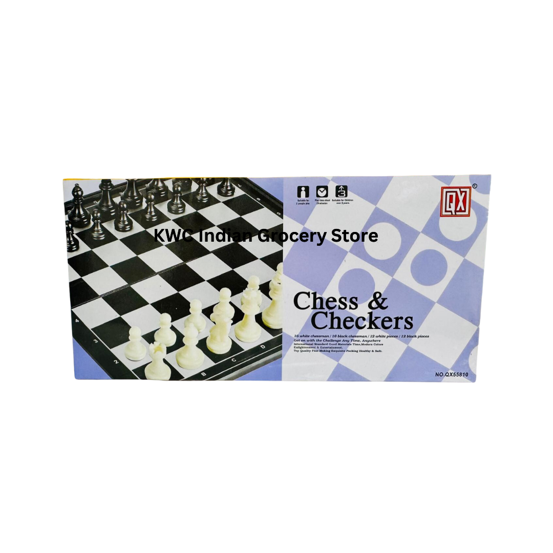 Chess & Checkers Magnetic Board