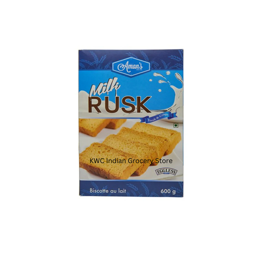 Apple Rusk Aman's MILK RUSK 600G