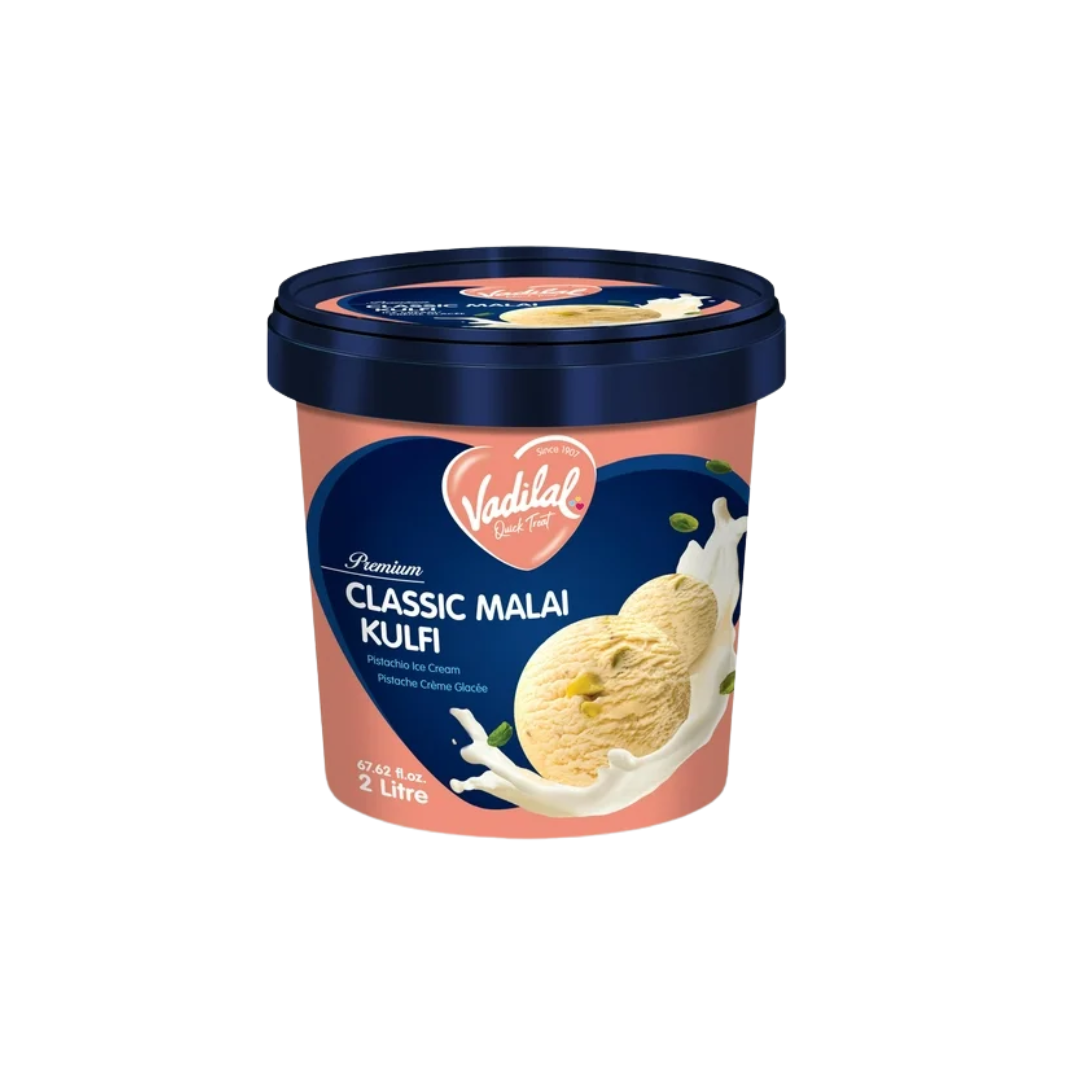 Vadilal Classic Malai Ice-cream 2L