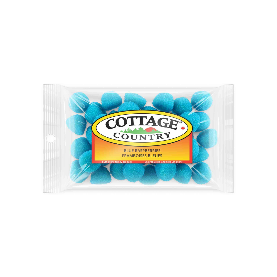 Cottage country BLUE RASPBERRIES 125GM