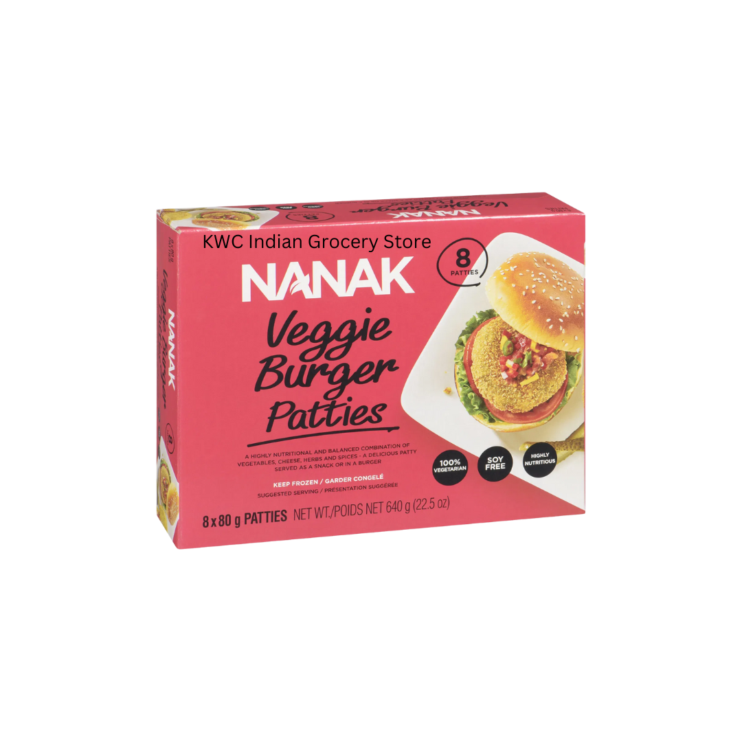Nanak Veggie Burger Patty 8*80gm